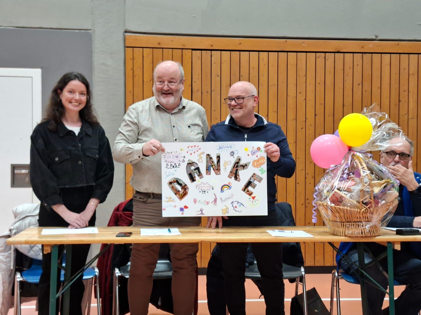 Präsentkorb für die GSV Vorsitzenden